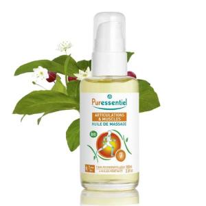 PURESSENTIEL ARTICULATION ET MUSCLES HUILE DE MASSAGE ARNICA GAULTHERIE 100 ML